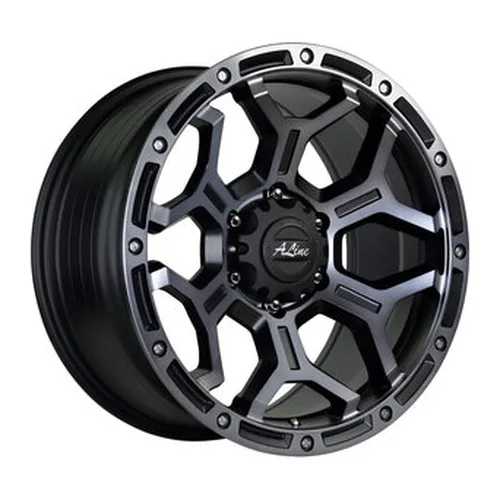 MAG WHEEL - OUTLAW SATIN BLACK 17X9 6X114.3 ET20 (SET OF 4)
